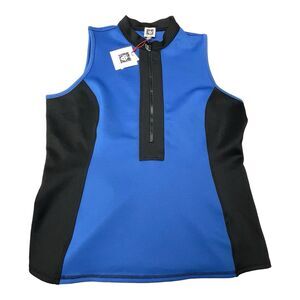 Anne Klein Scuba Tank Top 1/4 Zip Swim Top Wetsuit